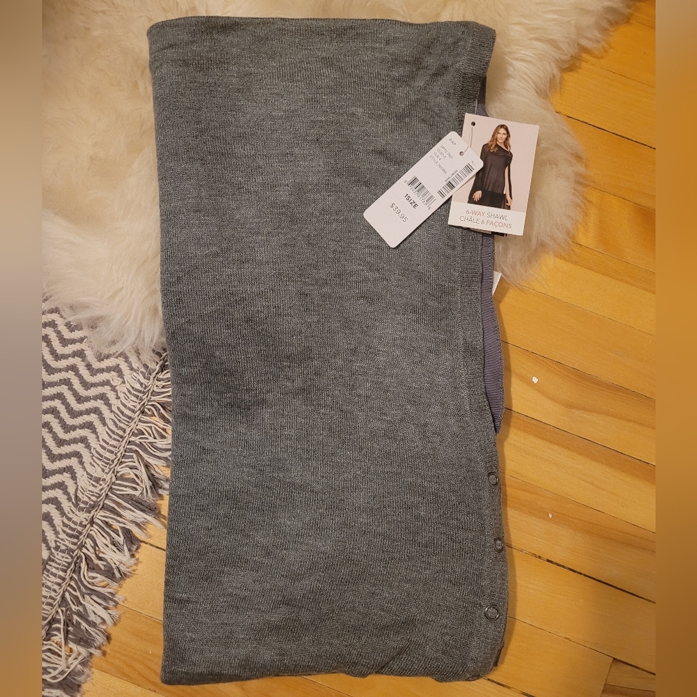 NWT Thyme Maternity 6-way Shawl